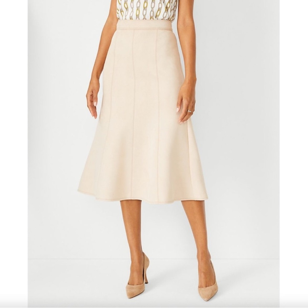 Ann Taylor Faux Suede Skirt